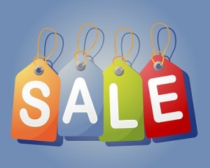 Sale label