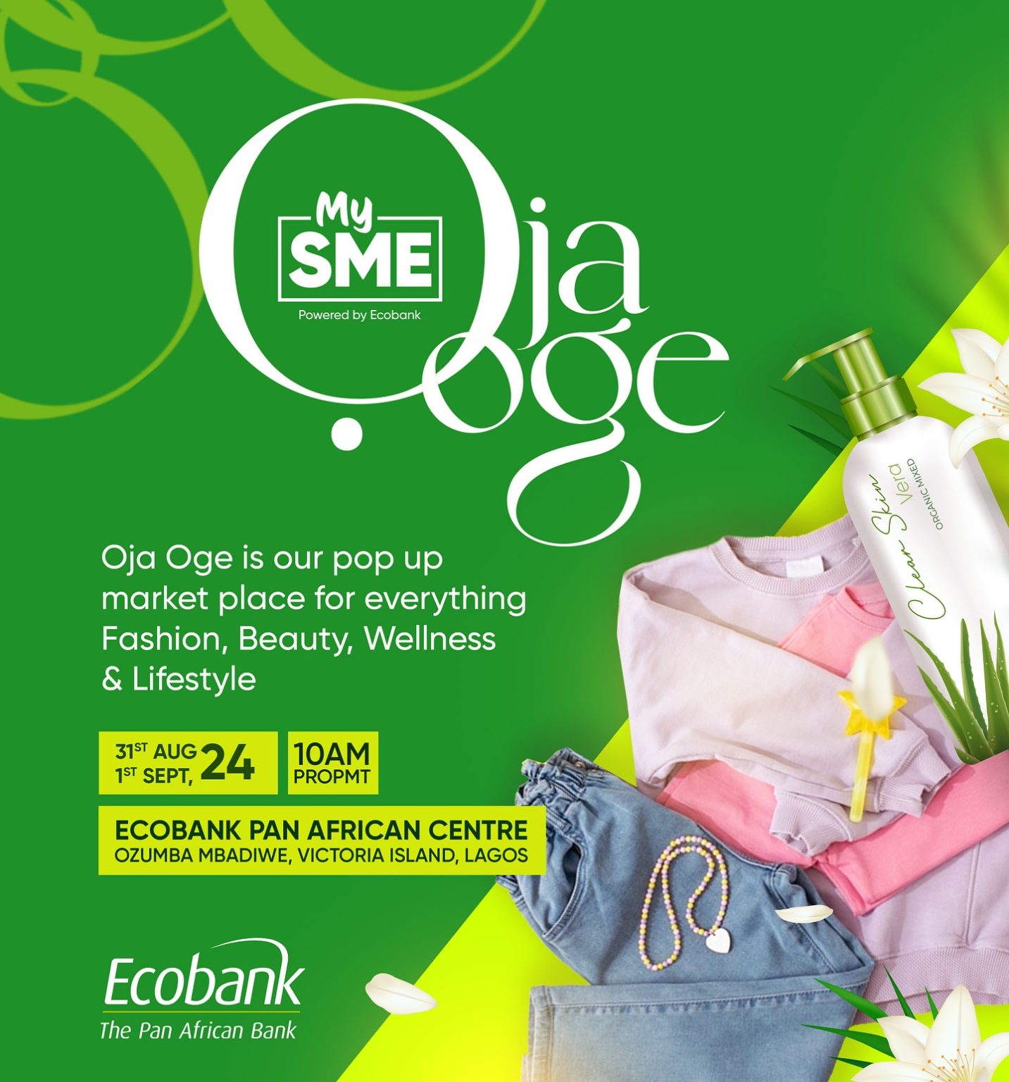 Ecobank Nigeria Unveils “Oja Oge” Pop-up Marketplace For SMEs Ecobank Oja Oge