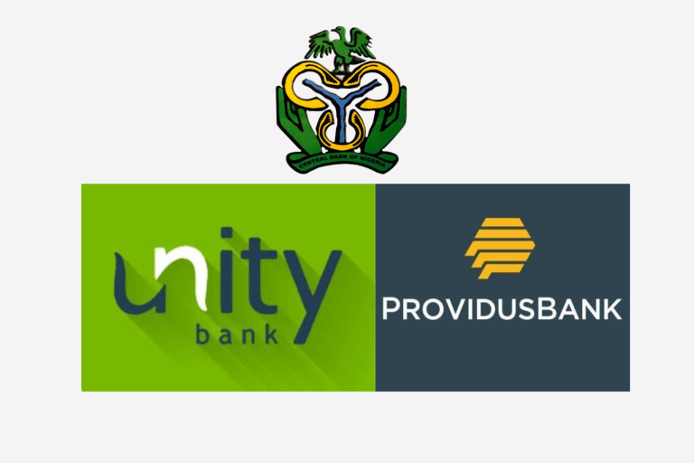 Central Bank approves Providus Bank's takeover of Unity Bank with N700bn loan support