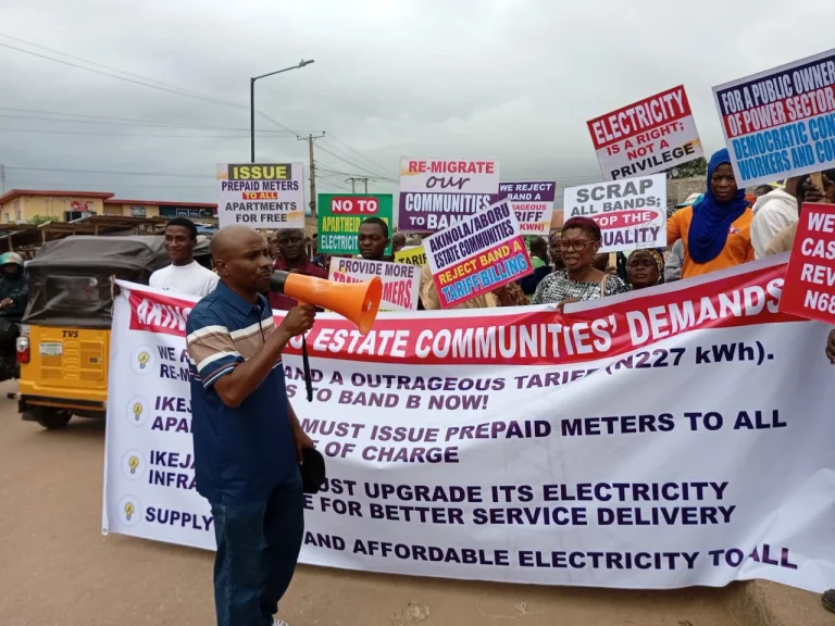 Akoka Residents Protest Inadequate Power Supply Despite Being Migrated to Band A