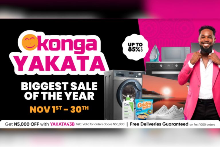 Konga Launches Annual Yakata Black Friday Sale with Unbeatable Discounts