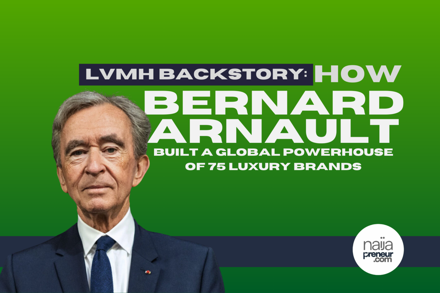 LVMH Backstory: How Bernard Arnault Built A Global Powerhouse of 75 Luxury Brands LVMH Backstory: How Bernard Arnault Built A Global Powerhouse of 75 Luxury Brands