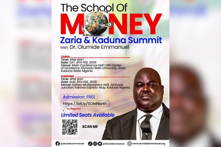The School of Money, Zaria and Kaduna Summit