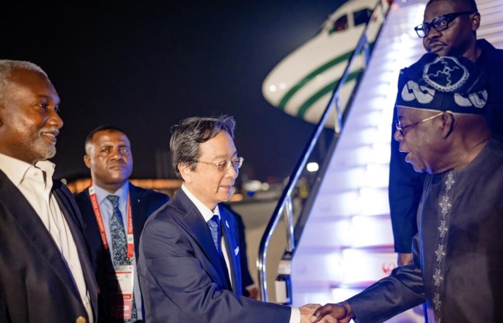 Tinubu Embarks on Landmark Japan Visit as Part of Two-Nation TICAD9 Tour