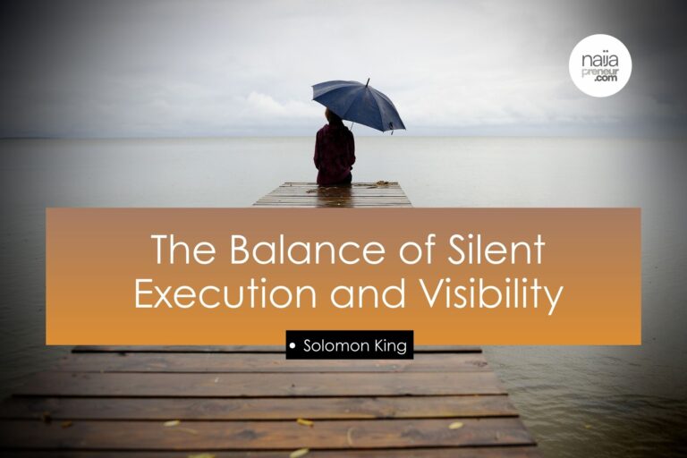 The Balance of Silent Execution and Visibility