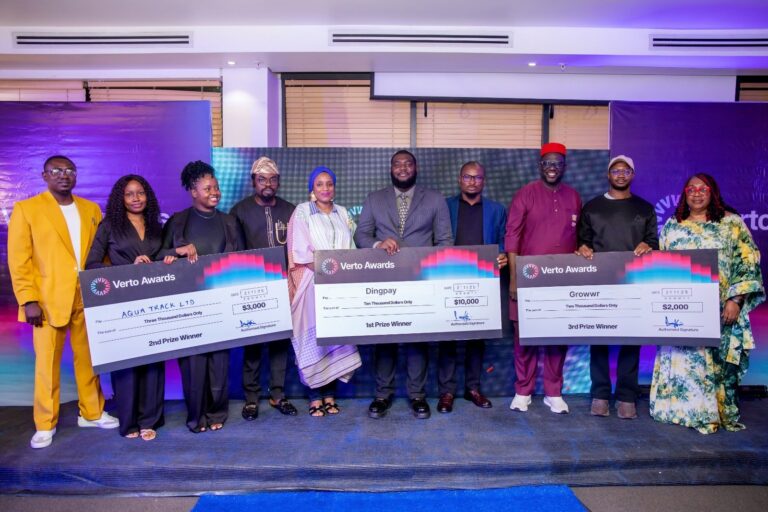 Nigerian Startups Shine at Inaugural Verto Awards, Securing Top Honors and Funding