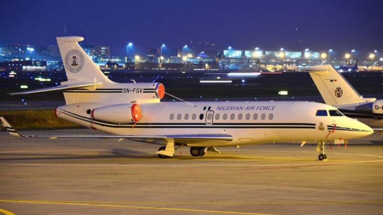 Nigeria’s Presidential Jet Delisted from International Sales Platform
