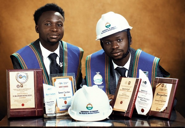 Double Honor UI: Twin Engineers Graduate with 15 Awards and a Tech Company