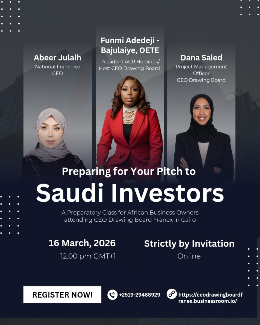 Meet Funmilola Adedeji-Bajulaiye – From a Desk Chair Startup to Building a Global Franchise Ecosystem, ACR Global Consulting