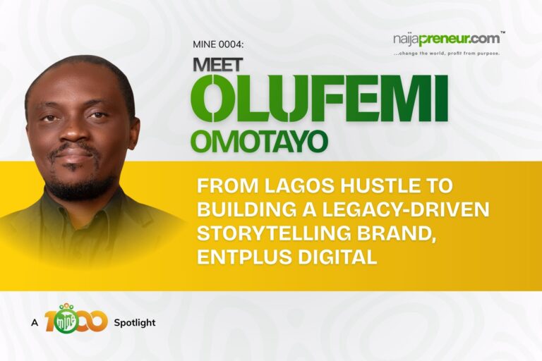 MINE 1000 Spotlight - Olufemi Omotayo