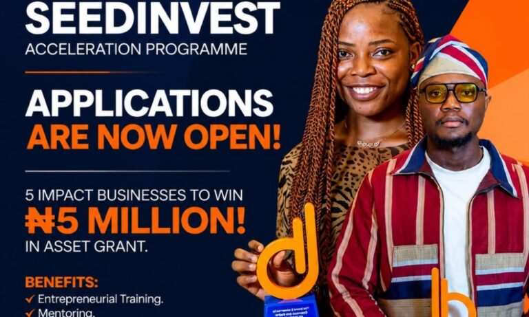 Biodun and Ibikunle Foundation Opens Applications for SEEDINVEST Acceleration Program 2026
