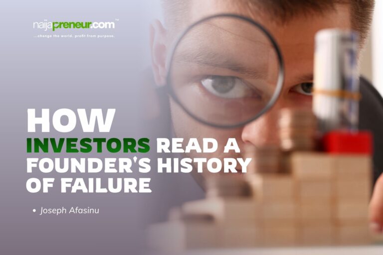 How Investors Read a Founder’s History of Failure How Investors Read a Founder's History of Failure